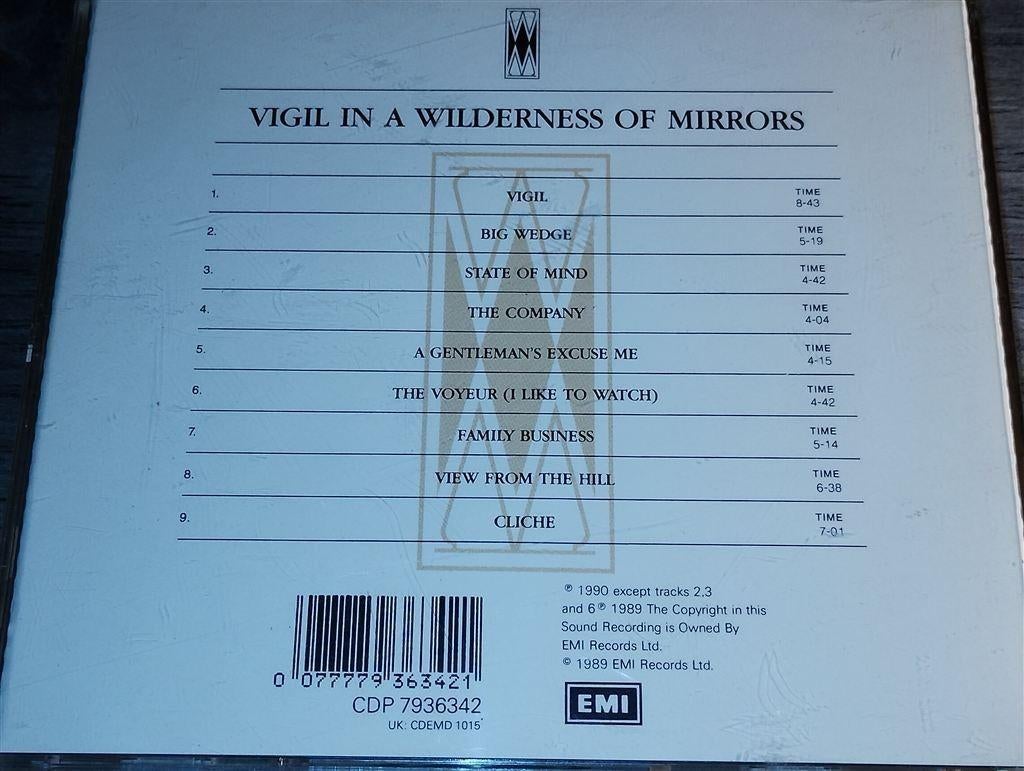 Fish - Vigil In A Wilderness Of Mirrors, Ophalen of Verzenden, Zo goed als nieuw, Poprock