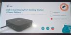 iTec dubbele display port docking station 4K, Ophalen of Verzenden, Zo goed als nieuw