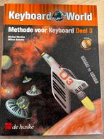 Keyboard World Methode Deel 3, Boeken, Muziek, Ophalen of Verzenden, Nieuw, Instrument