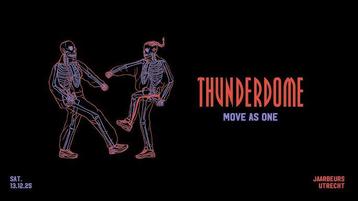 4x Thunderdome 2025 Jaarbeurs Tickets beschikbaar voor biedingen