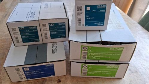Nieuw!! jung schakelmateriaal as 500 en basiselementen, Doe-het-zelf en Verbouw, Elektra en Kabels, Nieuw, Schakelaar, Ophalen of Verzenden