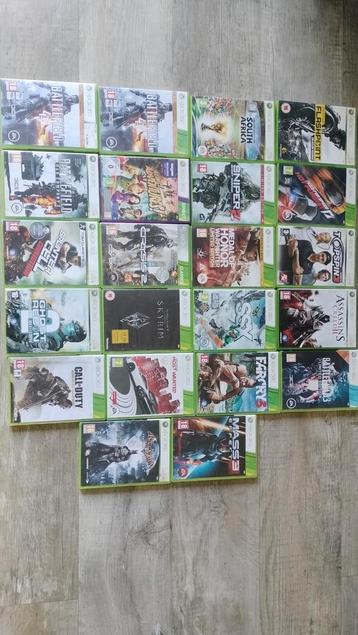 Diverse Xbox 360 games  beschikbaar voor biedingen