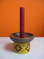 vintage kandelaar Bitossi Aldo Londi decor spagnolo Italy, Ophalen of Verzenden, Zo goed als nieuw, Overige materialen, Bruin