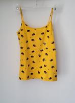 Super leuke nieuwe top met egels van Simons maat M, Geel, Nieuw, Ophalen of Verzenden, Zonder mouw