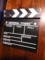 Film Klapperbord Filmklap slateboard - Universal Studios, Ophalen of Verzenden, Nieuw, Overige typen, Film of Tv