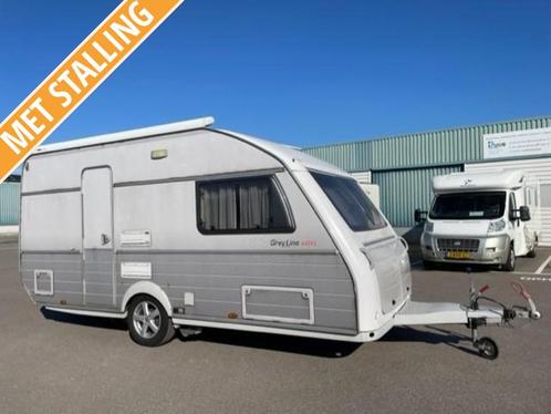 Kip Grey Line Special 44EKL bj 2008 +voortent +mover +luifel, Caravans en Kamperen, Caravans, Bedrijf, tot en met 2, 1000 - 1250 kg