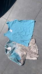 2 delige set licht blauw bruin bonita, Blauw, Maat 42/44 (L), Nieuw, Bonita