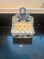 Antiek Porseleinen Zeepbakje Blauw Decor, Ophalen