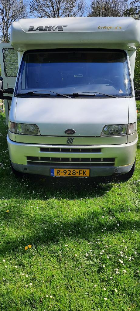 Camper, Caravans en Kamperen, Campers, Particulier, Half-integraal, tot en met 4, Fiat, Diesel, 7 tot 8 meter, Ophalen