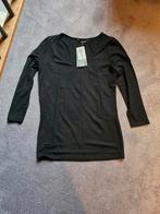 Zwarte basic 7/8 mouw van Slippely, maat M., Ophalen of Verzenden, Nieuw, Zwart, Lange mouw