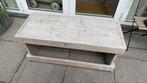 Bankje van steigerhout, Ophalen, Zo goed als nieuw, Rechthoekig, Hout