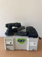 Festool etsc 125 accu schuurmachine conplete set, Doe-het-zelf en Verbouw, Gereedschap | Schuurmachines, Ophalen, Zo goed als nieuw