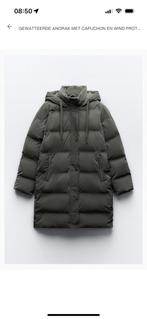 Zara kaki kleur winterjas, Ophalen, Zara, Nieuw, Maat 34 (XS) of kleiner