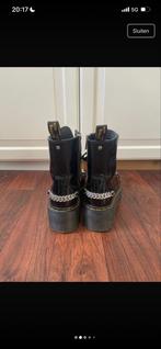 Dr. Martens Platform Laarzen, Kleding | Dames, Schoenen, Ophalen of Verzenden, Zo goed als nieuw, Zwart, Lage of Enkellaarzen