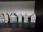 Miniatuur grachtenpandjes - set van huisjes, Ophalen of Verzenden, Zo goed als nieuw
