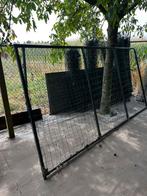 stalen poort / toegangspoort / ijzeren poort 327x160 cm, Tuin en Terras, Tuinhekken en Hekwerk, Ophalen, Gebruikt, IJzer, Sierhekwerk