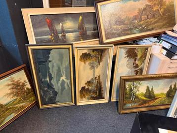 Oude Schilderijen - Goede Prijs! beschikbaar voor biedingen