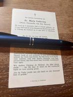 Heuvel van den Maria 1903 Utrecht 1970 Udenhout zr Ludovina, Verzamelen, Bidprentjes en Rouwkaarten, Ophalen of Verzenden, Bidprentje