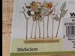 Droogbloemen decoratie hout, Ophalen of Verzenden, Zo goed als nieuw