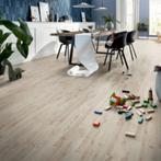 Te koop restpartij grijs laminaat 45m2, Huis en Inrichting, Stoffering | Vloerbedekking, 75 m² of meer, Ophalen of Verzenden, Grijs