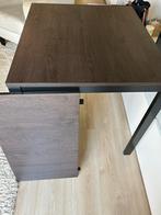 Uitschuifbare eettafel, Ophalen, 50 tot 100 cm, 50 tot 100 cm, Zo goed als nieuw