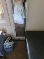 Très Chic Zijden Trouwjurk Maat 36/38, Trouwjurk, Wit, Ophalen of Verzenden, Gedragen
