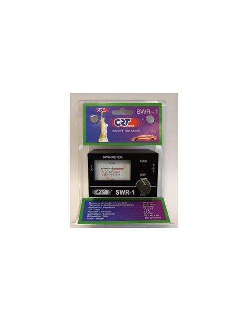 CRT SWR 1 - 100 watt.swr meter nu €17.50, Telecommunicatie, Zenders en Ontvangers, Nieuw, Zender en Ontvanger, Ophalen of Verzenden
