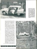 Autovisie test Citroen Ami 6 1961, Gelezen, Citroën, Ophalen of Verzenden