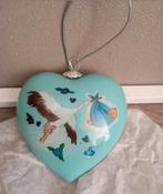 ANTIEKE MIJN EERSTE GLAZEN KERST HANGER VOOR JONGEN 3EURO ZI, Ophalen of Verzenden