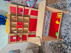 Houten winkel, zie foto., Kinderen en Baby's, Speelgoed | Houten speelgoed, Ophalen, Gebruikt