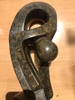 Abstract Shona tribe serpentine steen beeld T. Nyamasoka., Antiek en Kunst, Ophalen of Verzenden