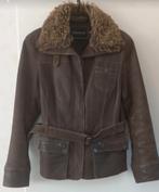 Rino Pelle winterjas, kleur bruin, maat 42, Kleding | Dames, Jassen | Winter, Ophalen of Verzenden, Gedragen, Maat 42/44 (L), Bruin