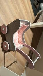 Houten poppenwagen, Ophalen, Zo goed als nieuw, Babypop