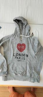 Maison Scotch, hoodie, maat xs, Maat 34 (XS) of kleiner, Grijs, Gedragen, Maison Scotch