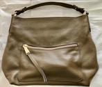 ABRO Olijf Hobo Tas Leer - Zo Goed Als Nieuw, Ophalen of Verzenden, Zo goed als nieuw, Groen, Handtas