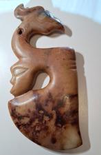 Chinese Hongshan jade  carving of animal, 20th C, Antiek en Kunst, Verzenden