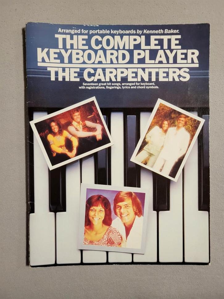 The Carpenters Keyboard Player - Notenboek, Muziek en Instrumenten, Bladmuziek, Gebruikt, Artiest of Componist, Populair, Piano