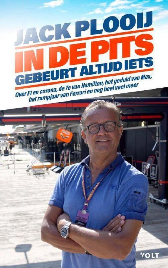 In de pits gebeurt altijd iets - Jack Plooij, Verzamelen, Automerken, Motoren en Formule 1, Gebruikt, Formule 1, Ophalen of Verzenden