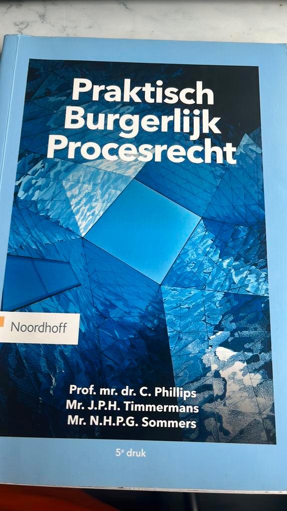 C. Phillips - Praktisch Burgerlijk Procesrecht, Boeken, Wetenschap, Zo goed als nieuw, Ophalen of Verzenden