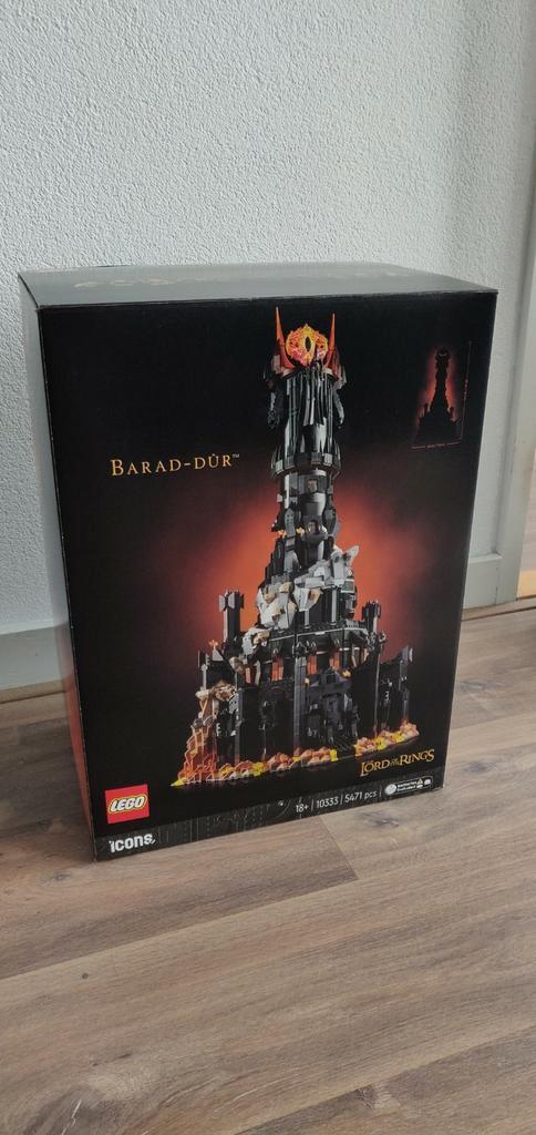 LEGE Lego doos van Lego set 10333 Barad Dûr, Kinderen en Baby's, Speelgoed | Duplo en Lego, Gebruikt, Lego, Ophalen of Verzenden
