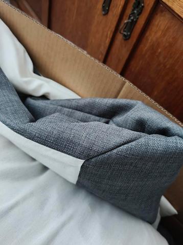 Dunvik boxspring overtrek Skiftebo donkergrijs - Ikea beschikbaar voor biedingen