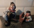 Vintage beelden clown 'Léon' muzikant

440 en 421, Verzamelen, Beelden en Beeldjes, Ophalen, Zo goed als nieuw
