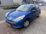 Peugeot 206+ 1.4 XS, Airco, 5 deuren, trekhaak, NAP, Voorwielaandrijving, 206+, 4 cilinders, Blauw