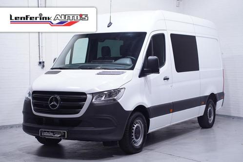 Mercedes-Benz Sprinter 317 CDI 170 pk Aut. Dubbel Cabine Nav, Auto's, Bestelauto's, Bedrijf, Te koop, ABS, Achteruitrijcamera