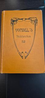 Vondel's Dichtwerk. Oud boek, Ophalen of Verzenden, Zo goed als nieuw, Achtergrond en Informatie