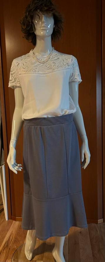 Leuke rok maat 40. Oud blauw  beschikbaar voor biedingen