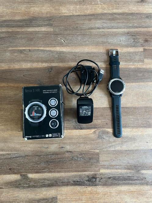 Garmin Fenix 3, Sieraden, Tassen en Uiterlijk, Sporthorloges, Android, Zwart, Kompas, Ophalen of Verzenden