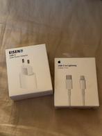 Adapter +usb- to lightning, Ophalen of Verzenden, Nieuw, Apple iPhone