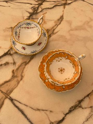 Wedgwood & Vintage Kop en Schotel Set beschikbaar voor biedingen