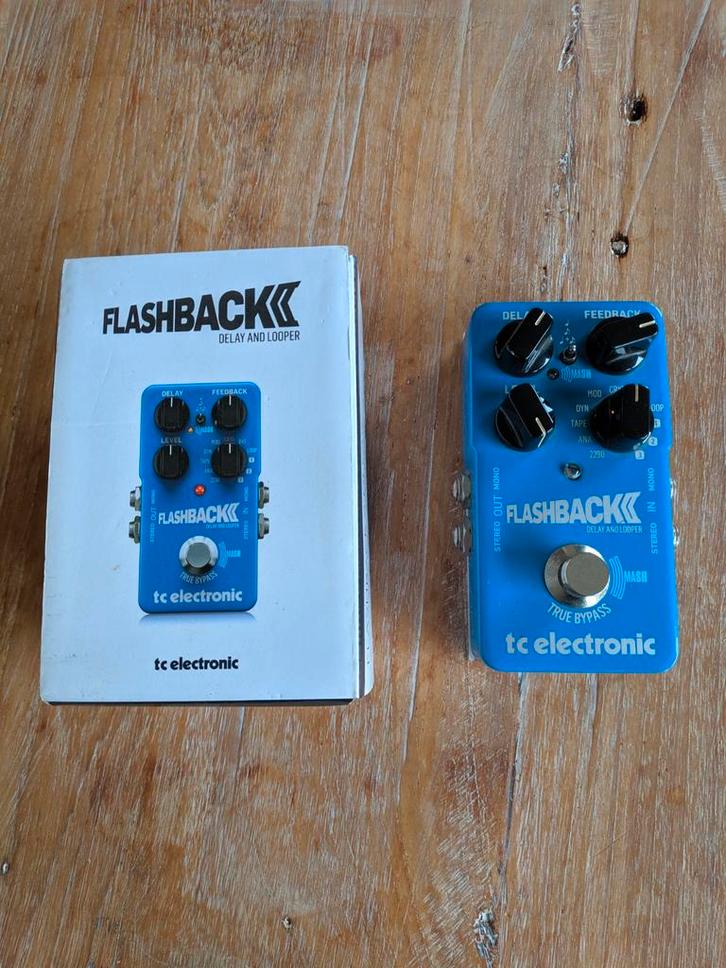 TC Electronic Flashback II 2 Delay & Looper, Muziek en Instrumenten, Effecten, Zo goed als nieuw, Ophalen of Verzenden